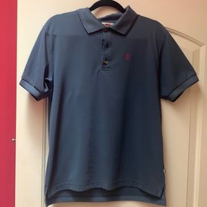 Fjallraven Men’s M Slate/light navy Crowley Pique shirt
